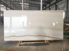 Ivory onyx slab